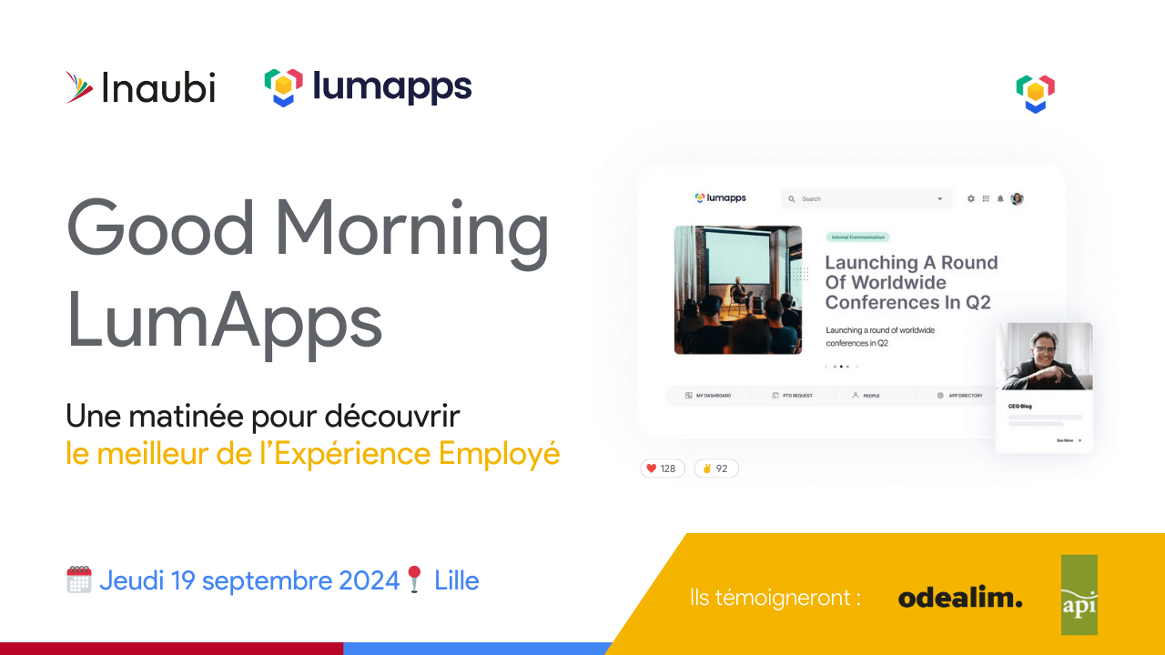 Good Morning LumApps Couverture (1280 x 720 px)