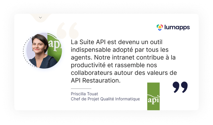 Citation Priscilla Touat API Restauration